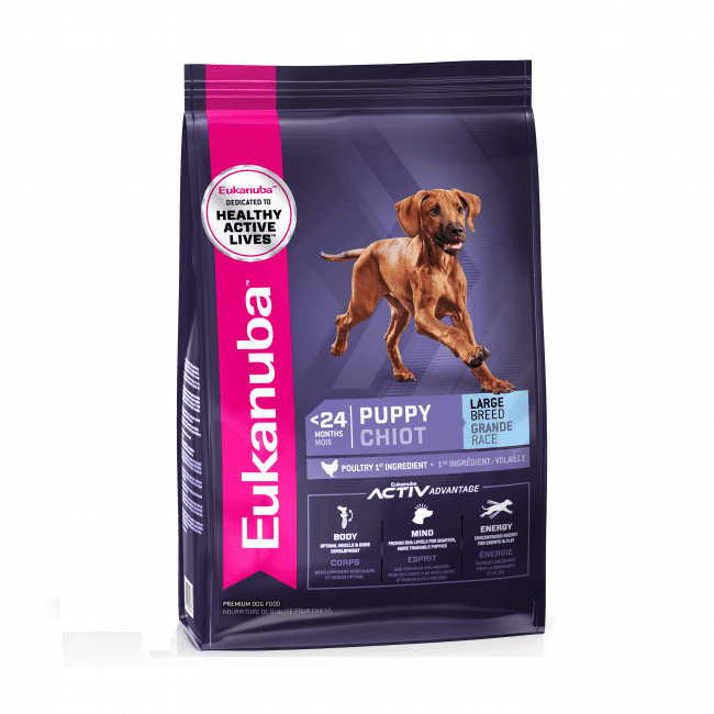 EUKANUBA CHICKEN LARGE BREED PUPPY 9KG - Stodels