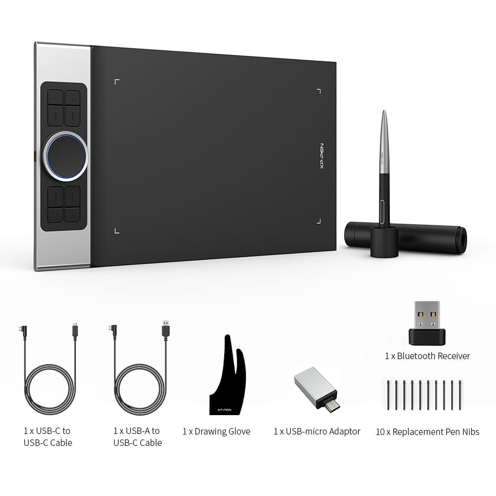 DECO PRO SW/MW Bluetooth Wireless Graphics Drawing Tablet | XP-Pen ...