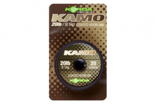 Korda Kamo Coated Hooklink 20m - Tackle Addicts