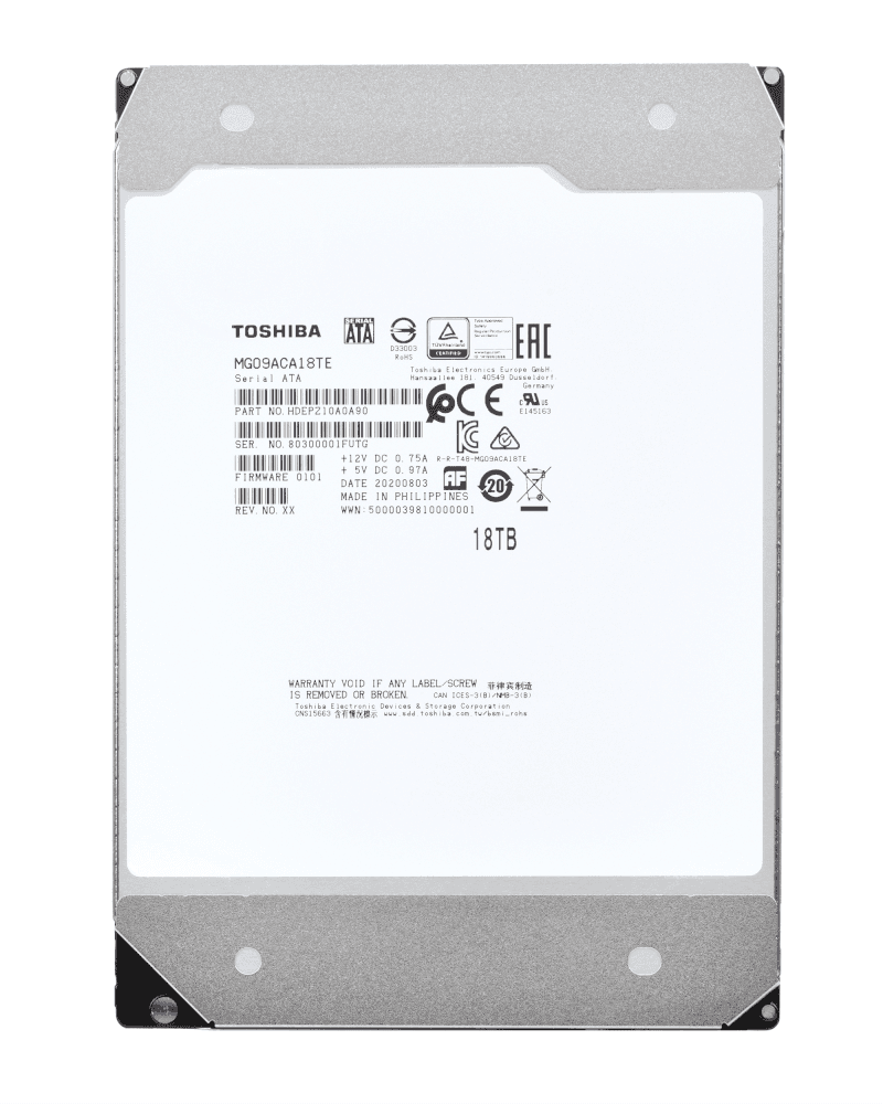 Toshiba Announces 18TB MG09 Series Hard Disk Drives | TahawulTech.com
