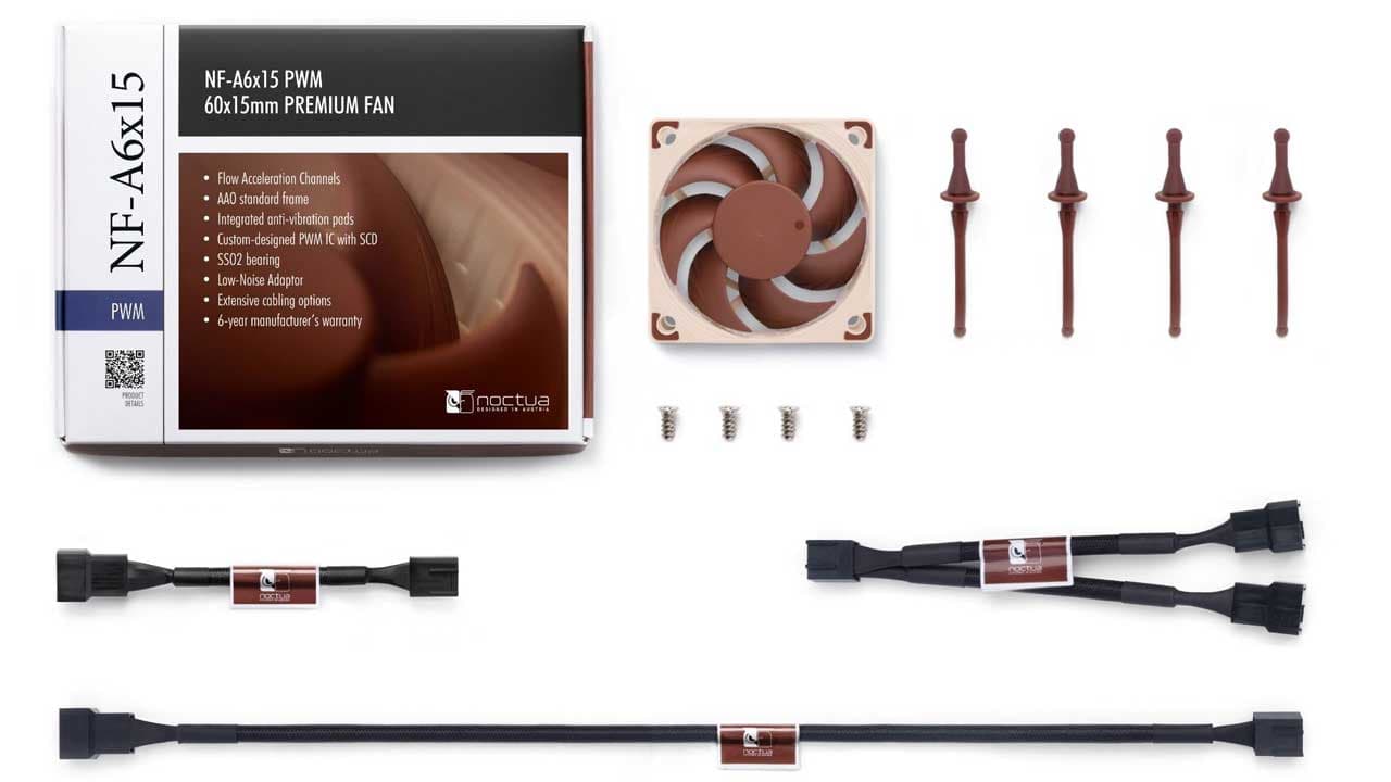 Noctua Expands A-Series Fan Line with NF-A6x15