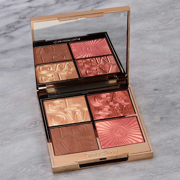 Charlotte Tilbury Lovegasm Glowgasm Face Palette Review & Swatches