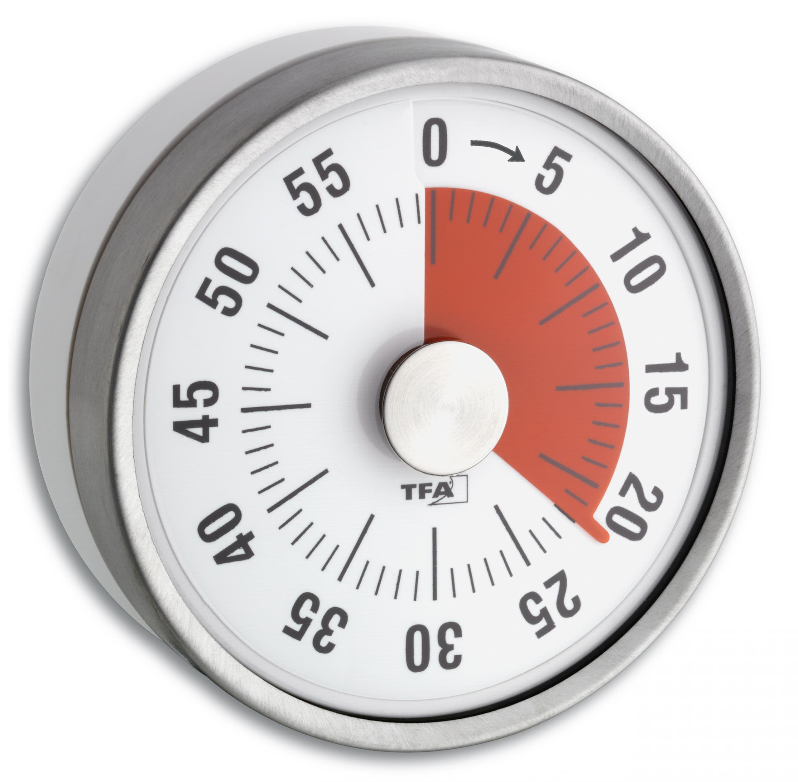 Analogue kitchen timer PUCK | TFA Dostmann