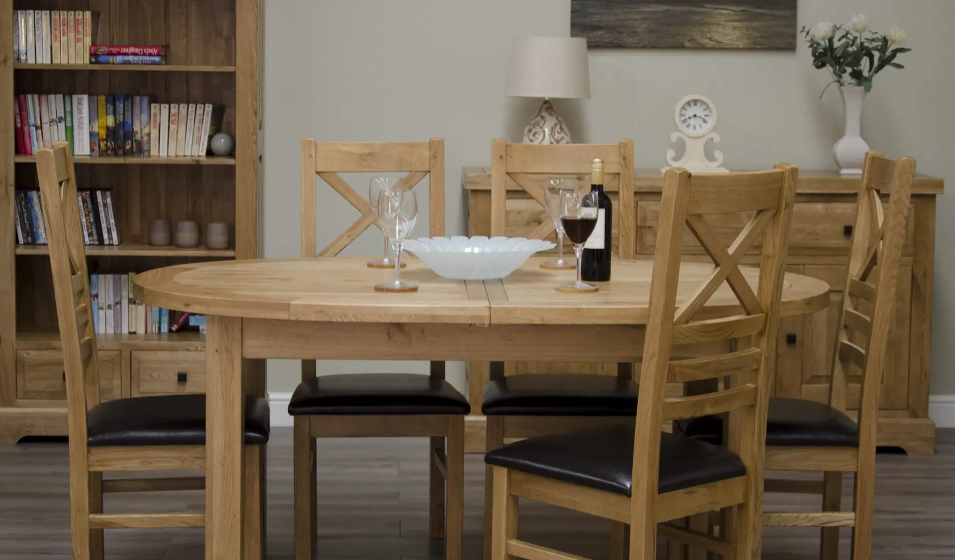 Deluxe Oval Extending Dining Table | Dining Tables | The Bay Furniture ...