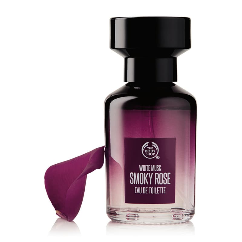 Body Shop Perfume White Musk Smoky Rose at Michael Doxey blog