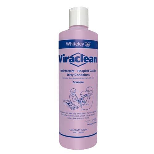 Viraclean 500ml Spray Disinfectant Antibacterial Surface Cleaner