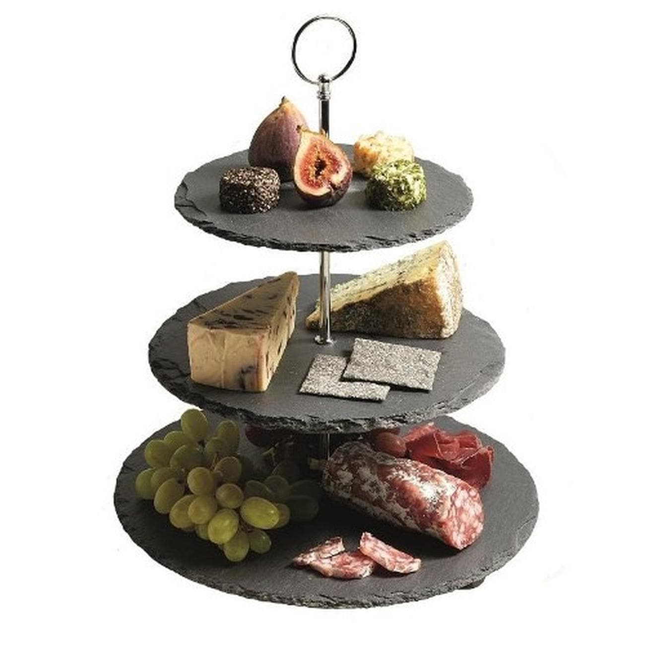 Artesa Appetiser 3 Tier Slate Serving Stand