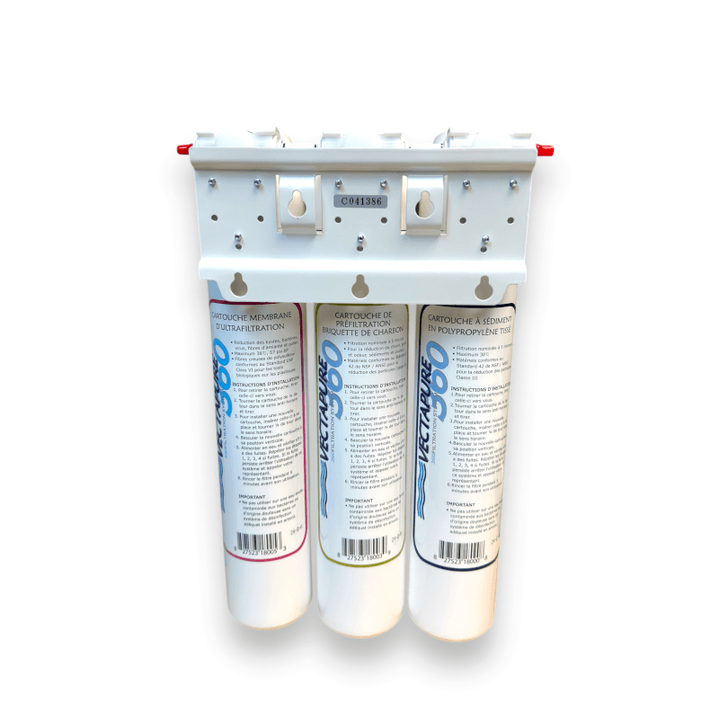 Waterite Vectapure 360 UF 3 Stage Ultrafiltration System Kit # V3603UF