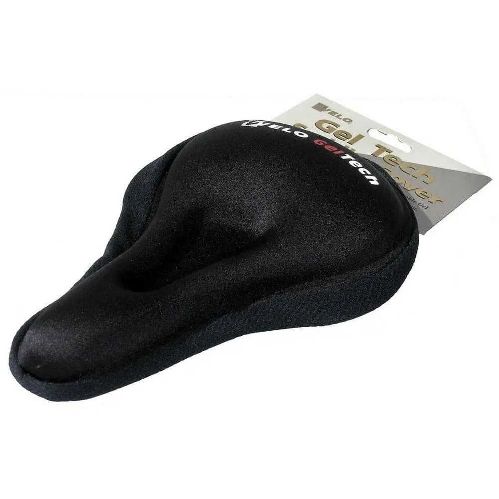 Velo Treking Gel bike saddle cover, Black | Bikeinn