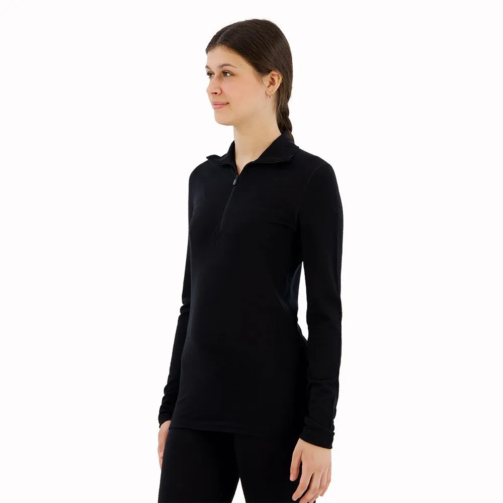 Icebreaker 200 Oasis Merino Base Layer Black | Trekkinn
