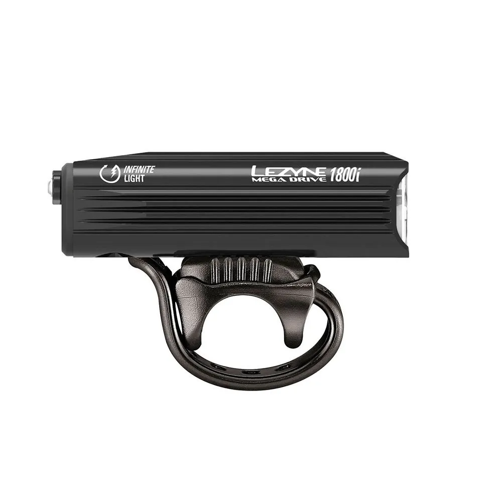 Lezyne Mega Drive 1800i Front Light, Black | Bikeinn