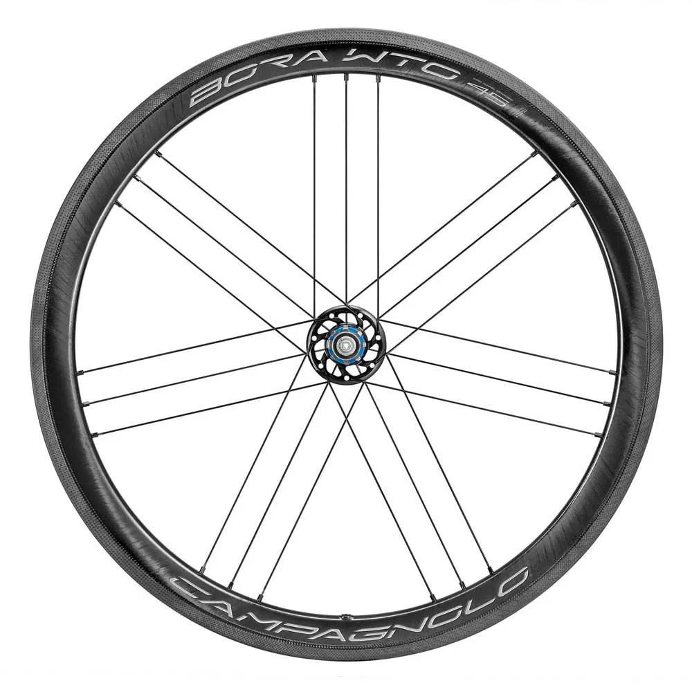 Campagnolo Bora WTO 45 Disc Tubular road rear wheel, Black | Bikeinn