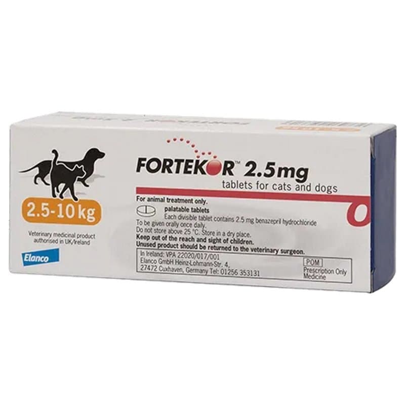 Fortekor Tablets | 5mg & 20mg Fortekor for Dogs & Cats
