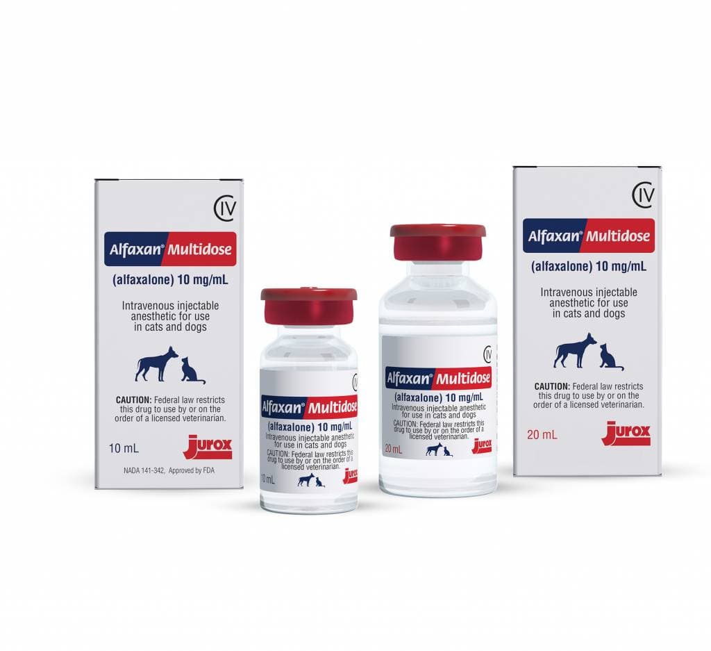 Injectable anesthetic Alfaxan Multidose approved by FDA - Veterinary ...