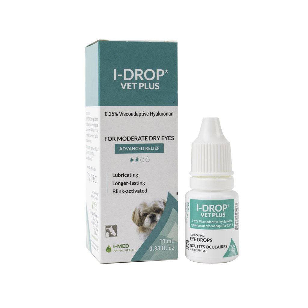 I-Drop Vet PLUS Lubricating Eye Drops For Dogs 10mL