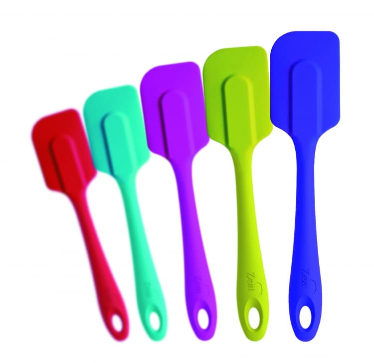 CKS Zeal Colourful Silicone Ergonomic Spatula - Vibrant Home