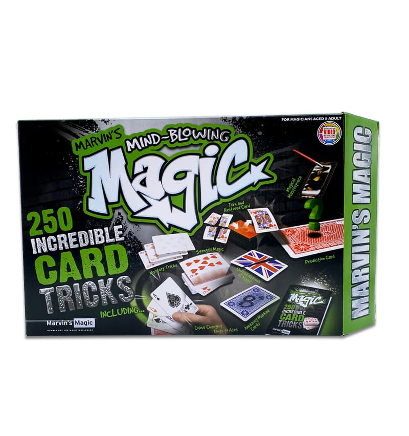 Marvin’s Magic – Mind-Blowing 250 Card Tricks Set With Illustrated ...