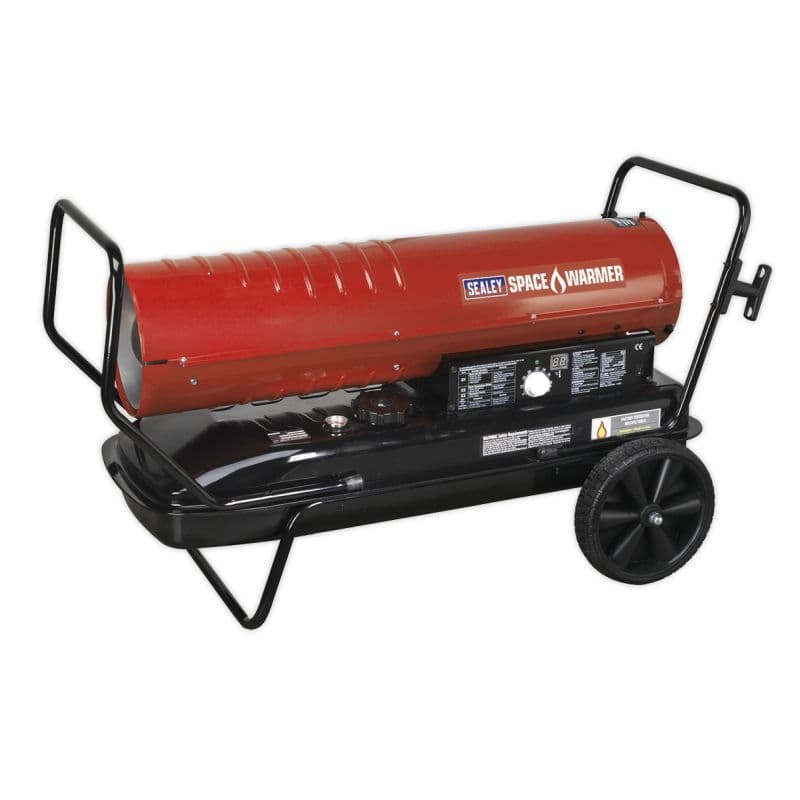 Sealey Space Warmer® Paraffin/Kerosene/Diesel Heater 215,000Btu/hr with ...