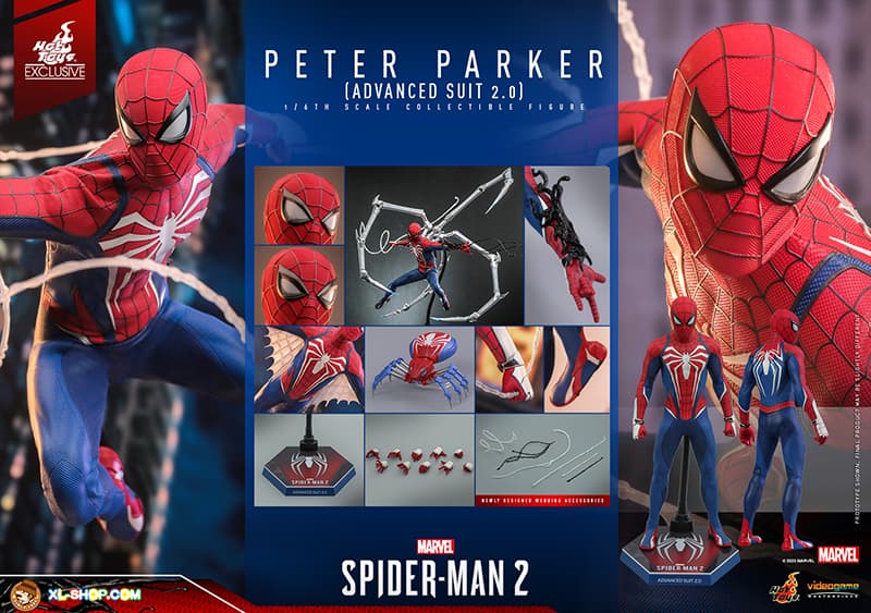 Hot Toys - VGM54 - Marvel's Spider-Man 2 - 1/6th scale Peter Parker ...
