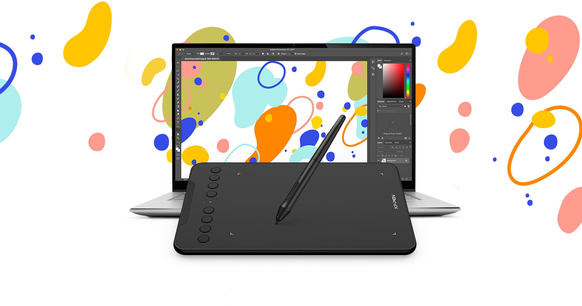 Deco Mini7W Portable Wireless Drawing Tablet | XPPen