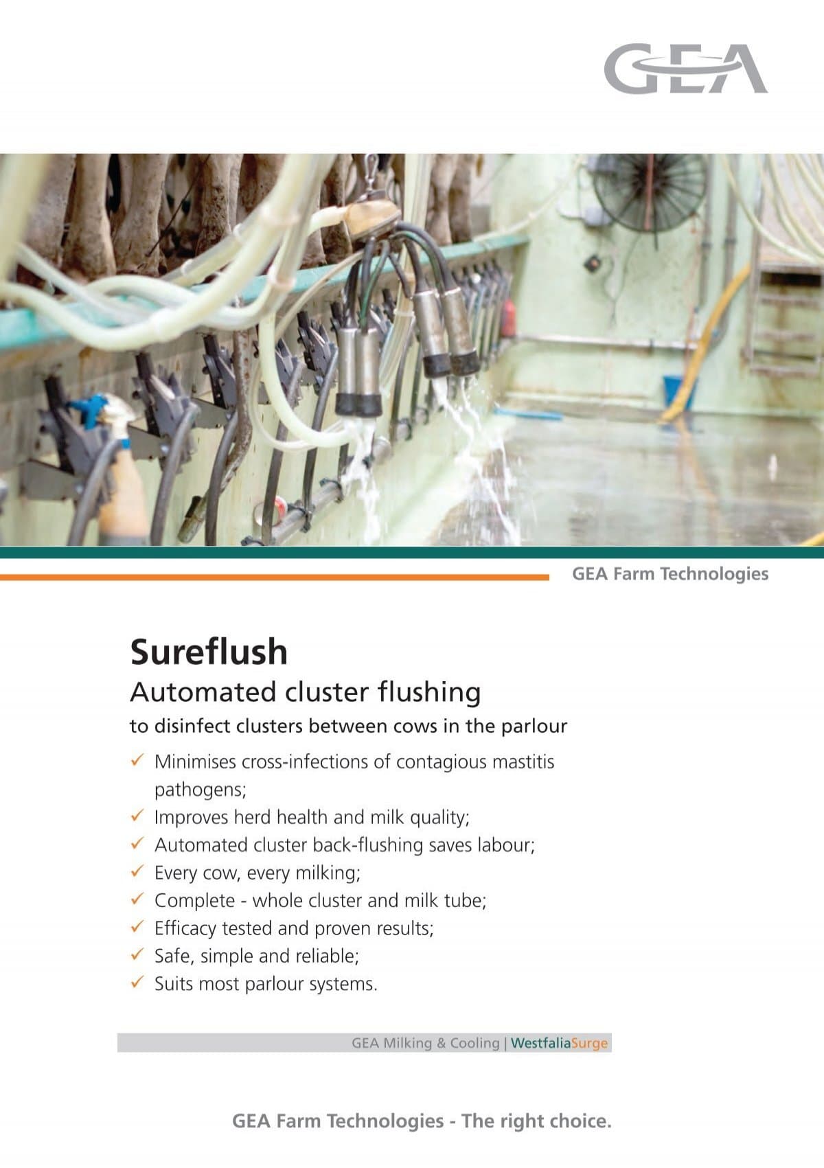 Sureflush - GEA Farm Technologies