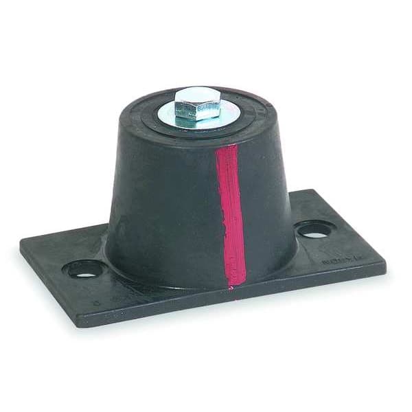Mason Industries Floor Mount Vibration Isolator, Neoprene 4C877 | Zoro
