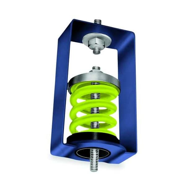 Mason Industries Hanger Mount Vibration Isolator, Spring, 55 to 76 lb ...