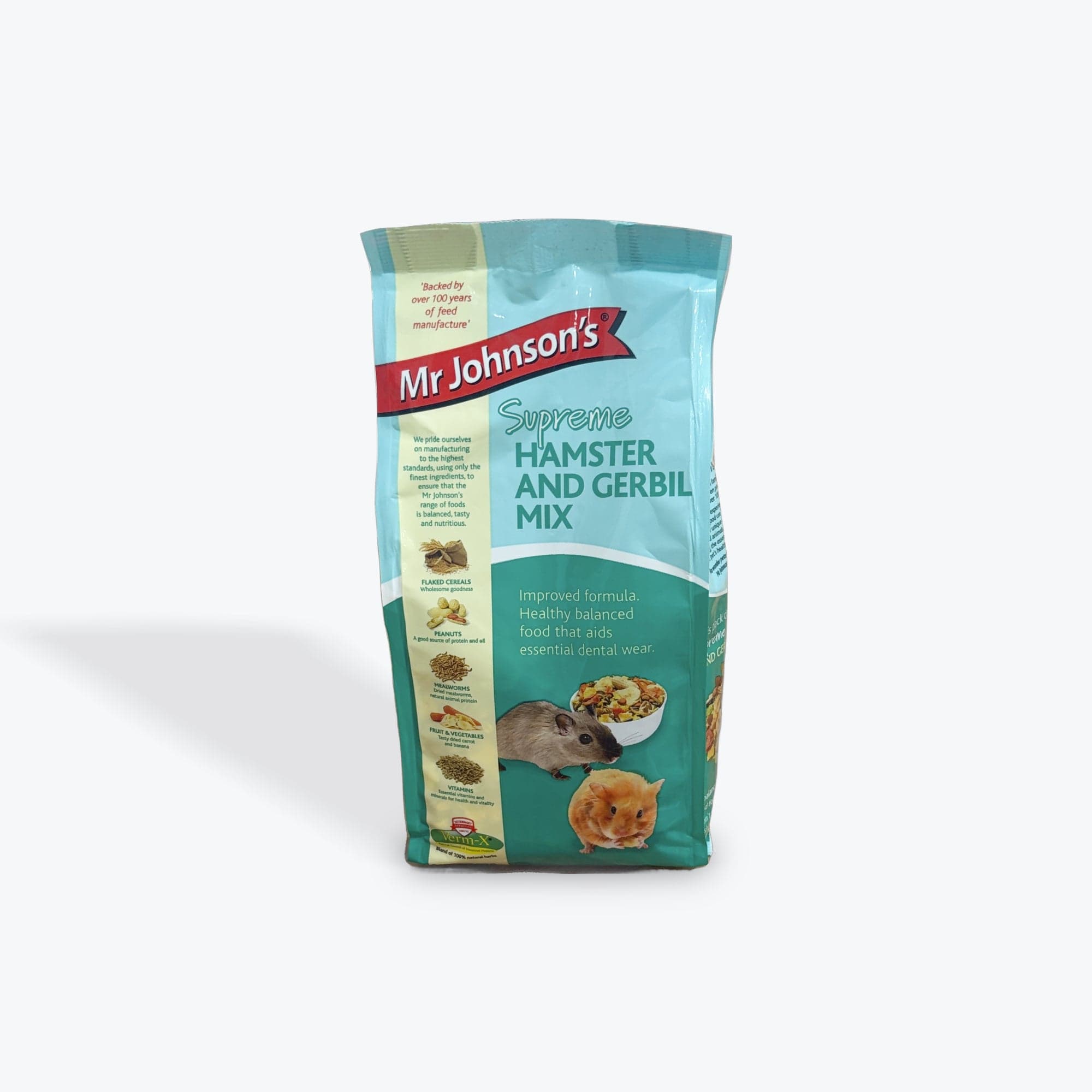 Mr Johnsons Supreme Hamster & Gerbil Mix 900G | Cadmans Country Store Ltd