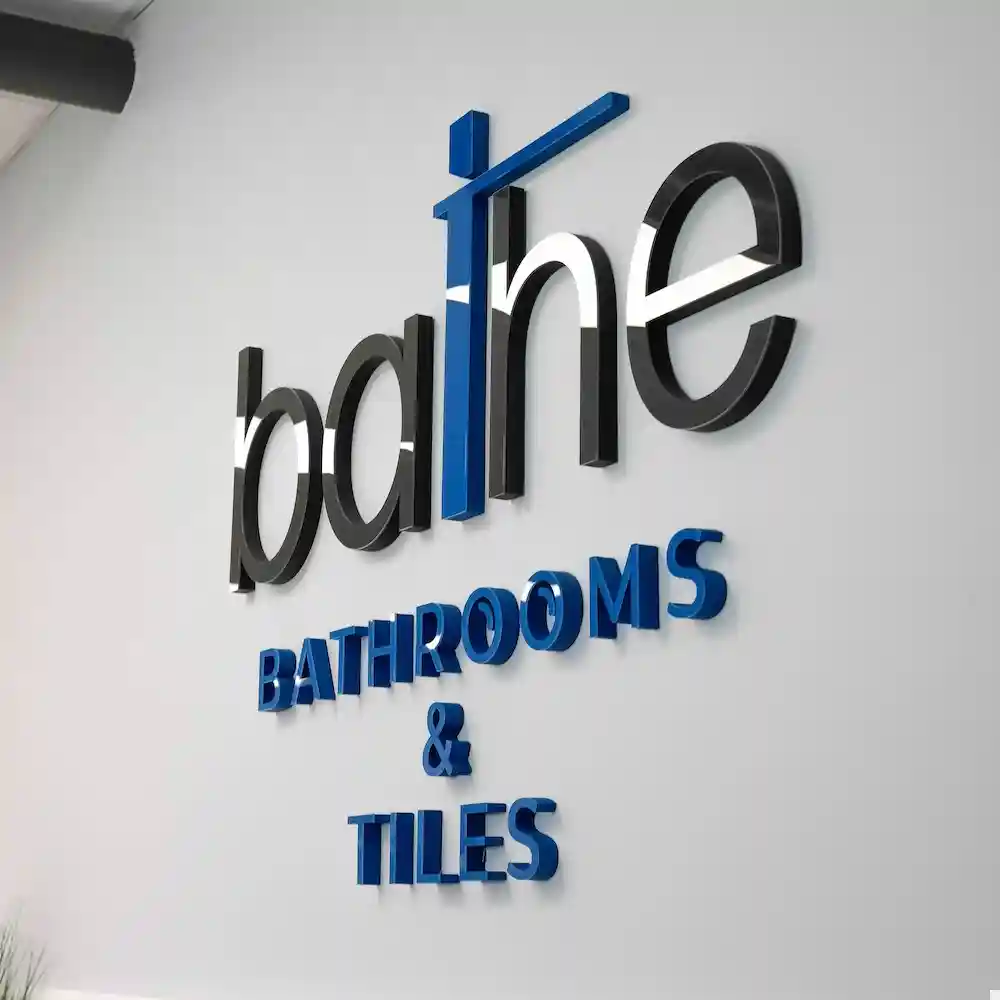 3D Gloss Logo Acrylic Faced Wall Sign - Wall Gems