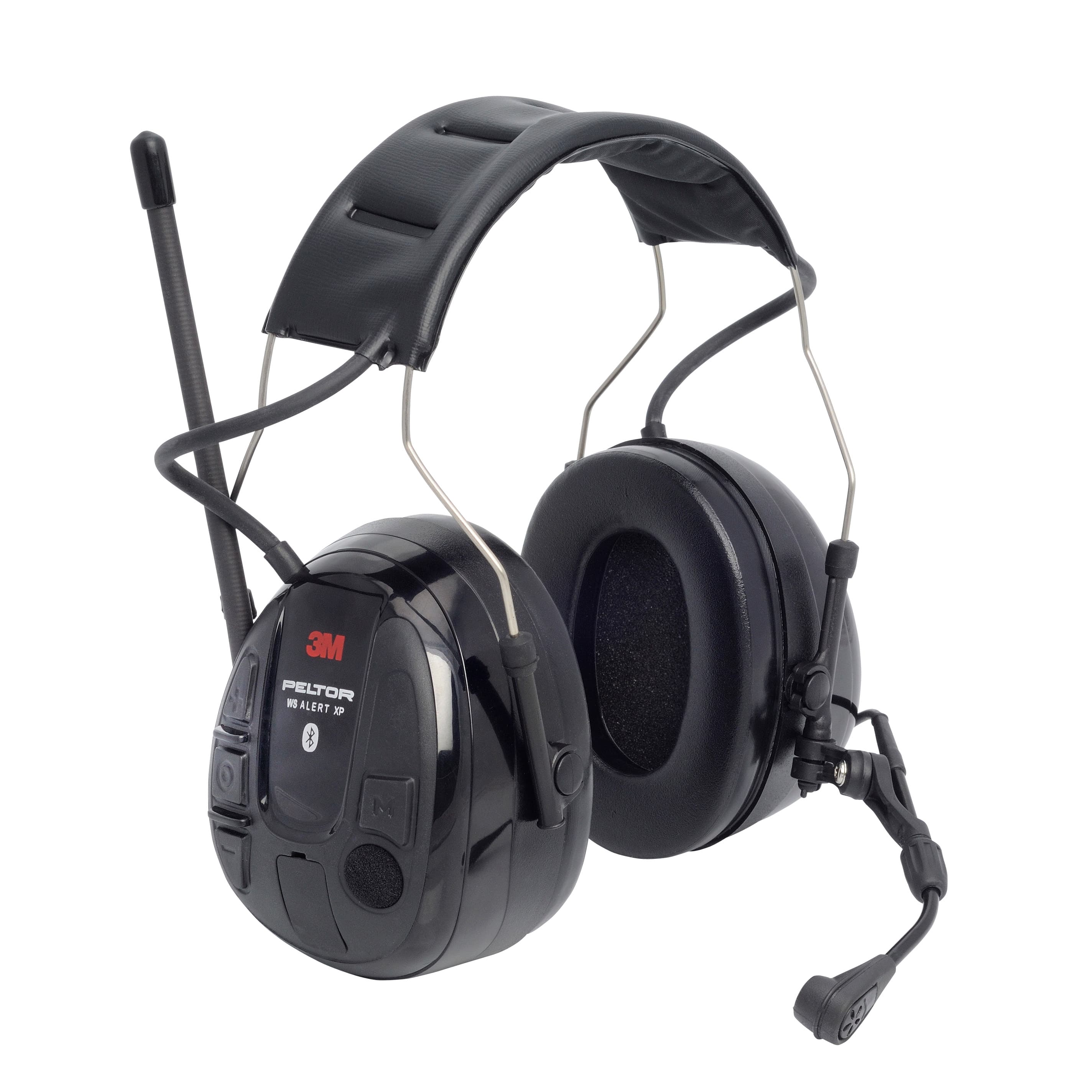 3M Peltor WS Alert XPI MRX21A2WS6 Headband Headset Black - 3M Peltor ...
