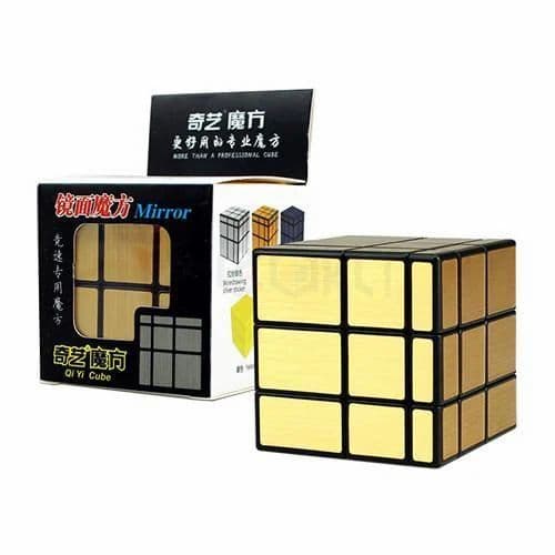 QIYI Gold Mirror Smooth Cube Educational 3D Puzzle Toy at Rs 110/piece ...