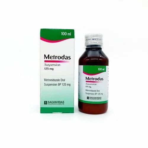 Metronidazole oral Suspension (125mg/5ml) 100ml at ₹ 50/bottle ...