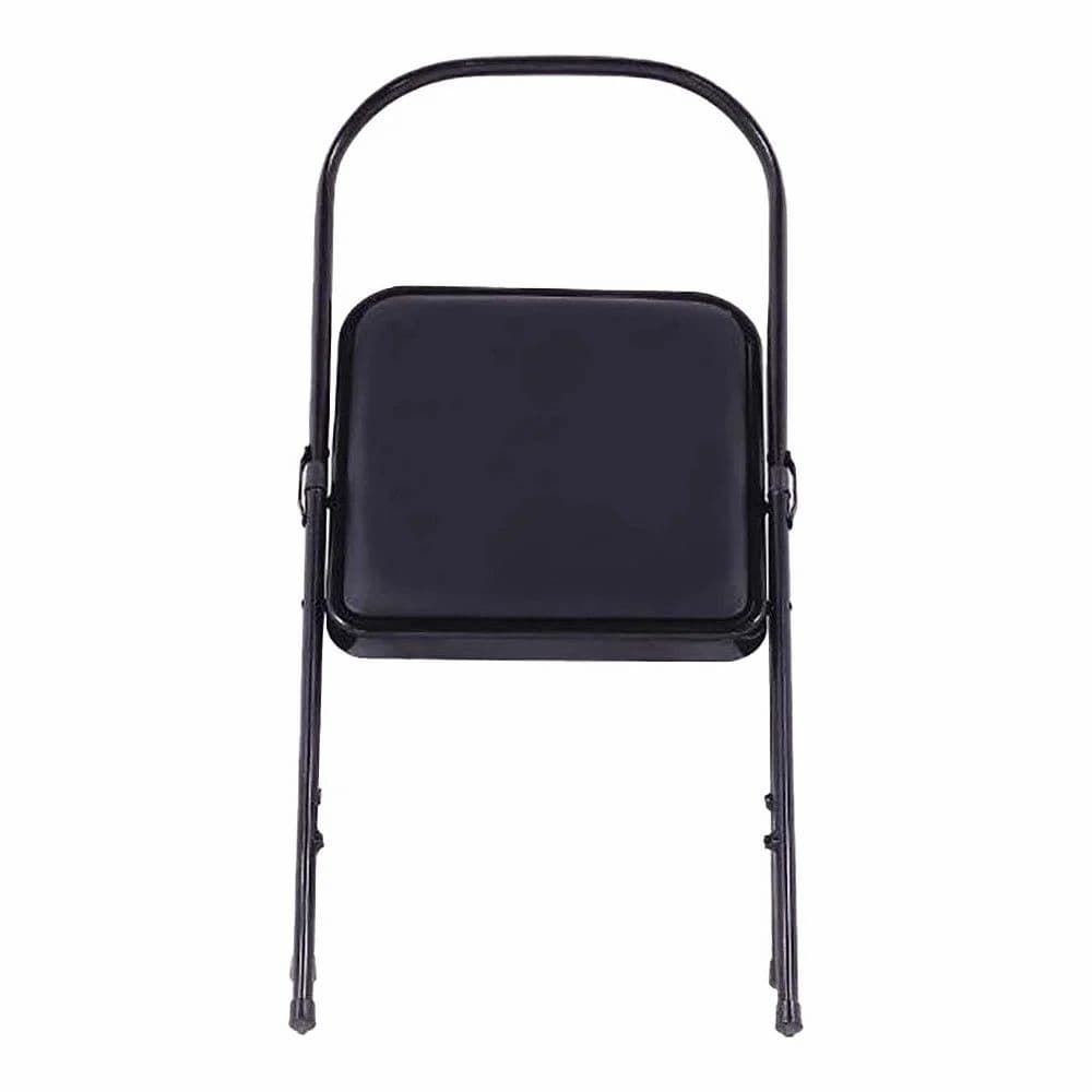Metal Black Backless Yoga Chair at Rs 1200 in Ghaziabad | ID: 2854892192362