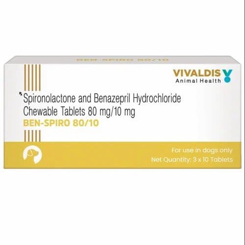 Ben Spiro Spironolactone Benazepril Tablets for Dogs - Cardalis at ...