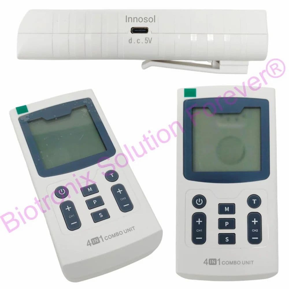 Multi-Therapy 4-Channel Combo Unit Physiotherapy Machine with IFT, TENS ...