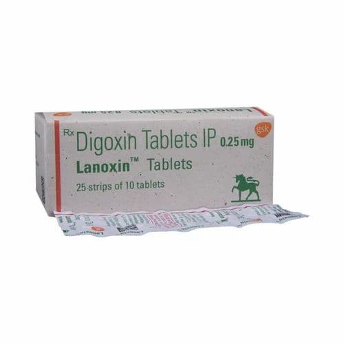Lanoxin 025mg Digoxin Tablets at ₹ 99/strip | Digoxin Tablet in Nagpur ...