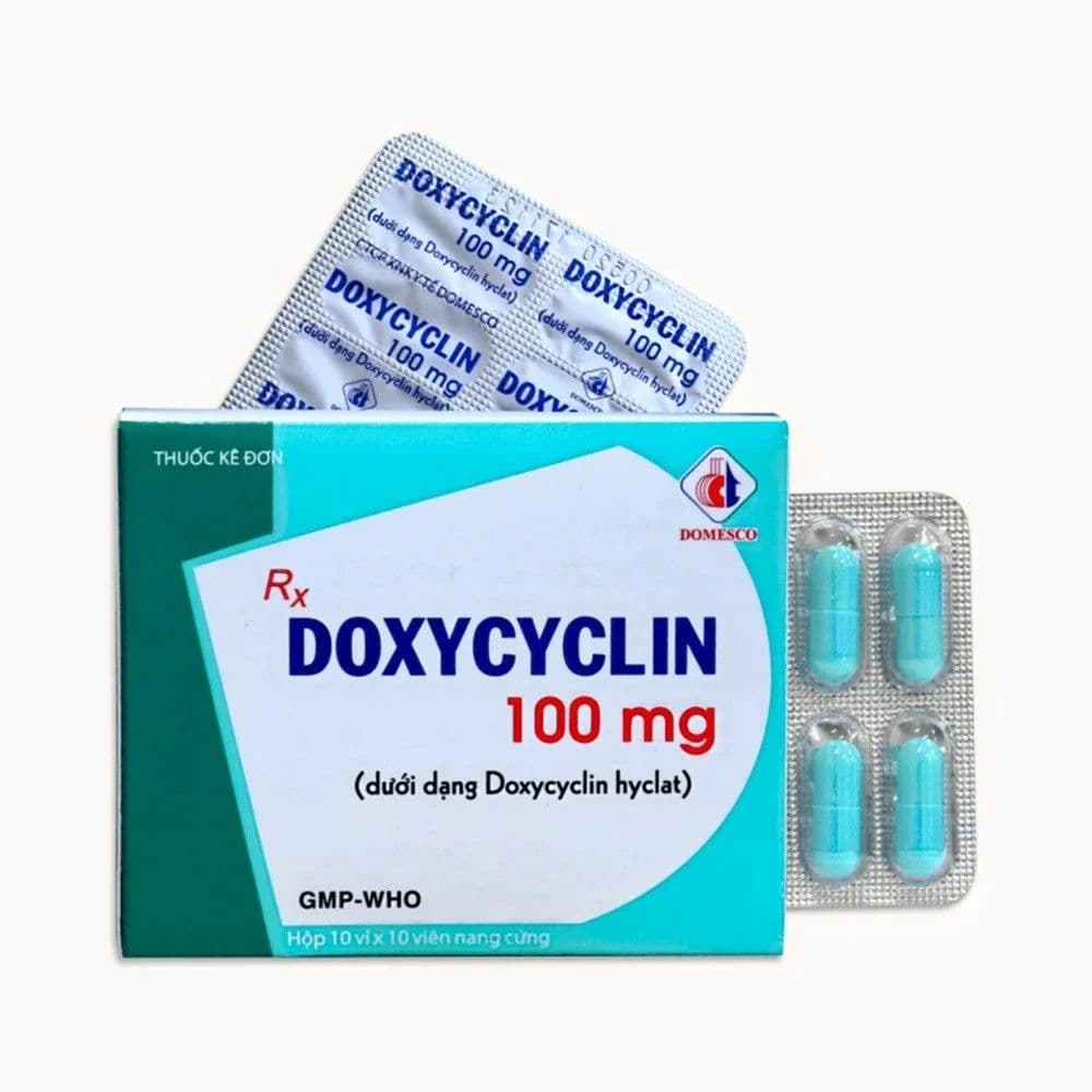 Doxycycline 100mg Capsules, Packaging Size: 10X10 at ₹ 120/strip in Gohpur