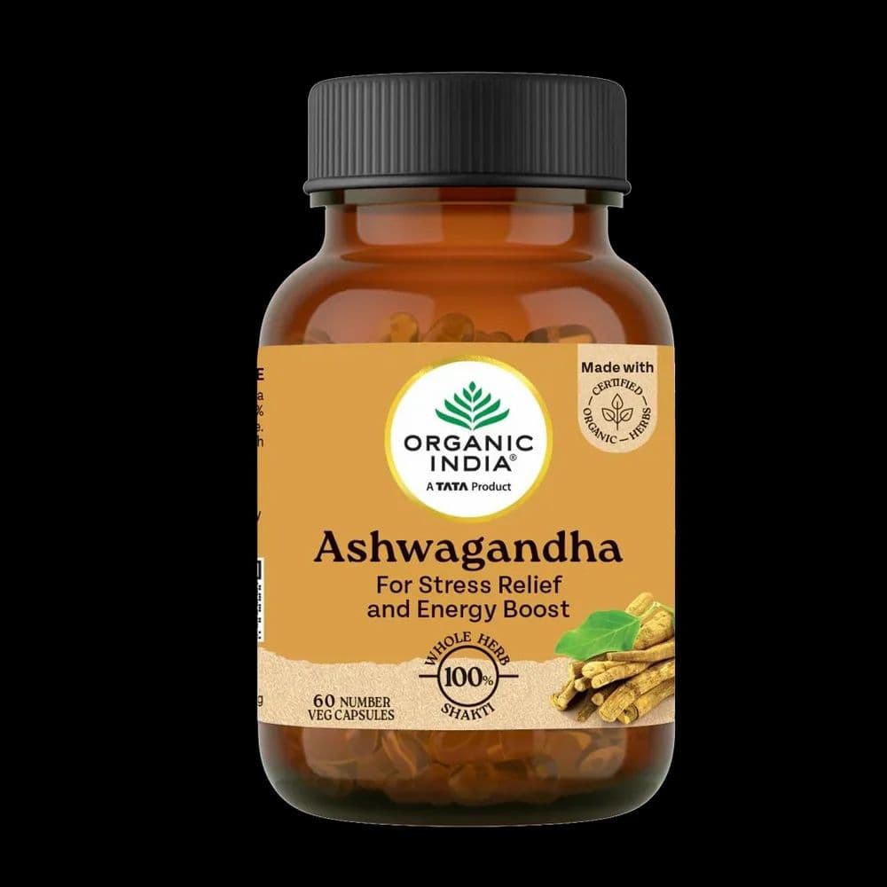 Organic India Ashwagandha Capsules at ₹ 400/bottle | Ayurvedic ...