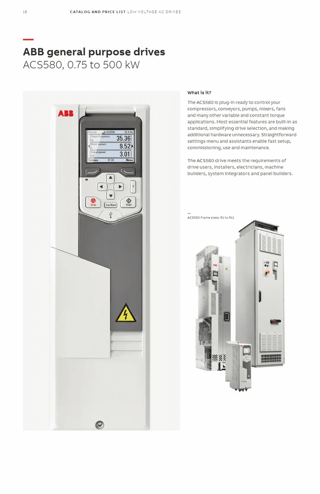 ABB DRIVE ACS355-03E-07A3-4 at Rs 59836 | Bodakdev | Ahmedabad | ID ...
