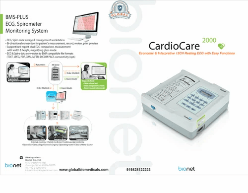 Bionet CardioCare 2000 Ecg Machine at Rs 60000/piece | Bionet ECG ...