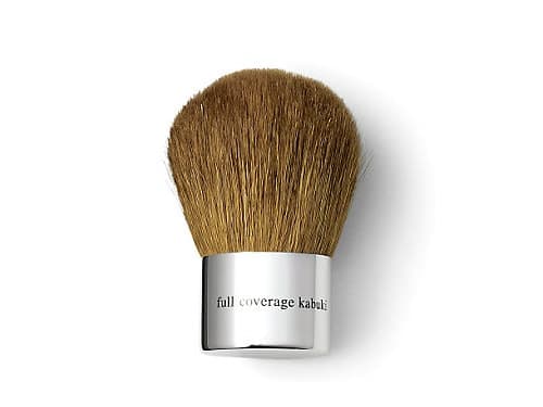 Apply flawless foundation with bareMinerals Brush – Kabuki.