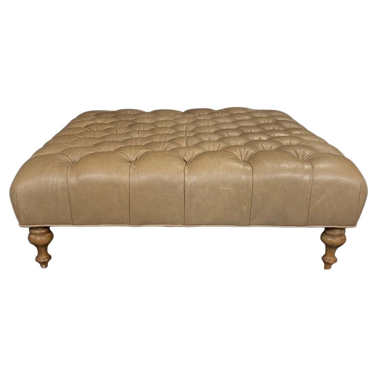 Habitat Chesterfield Large Footstool