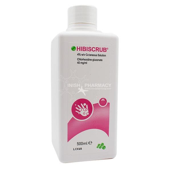 Hibiscrub 4% w/v Cutaneous Solution Chlorhexidine Gluconate 500ml ...