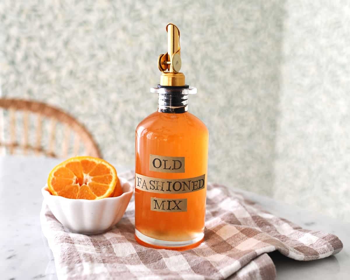 Homemade Old Fashioned Mix - DIY Anytime