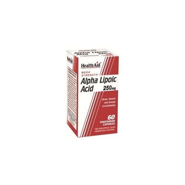 Alpha Lipoic Acid 250mg капсули, 60 капсули :: ПЗУ Аптека Виа Фарм