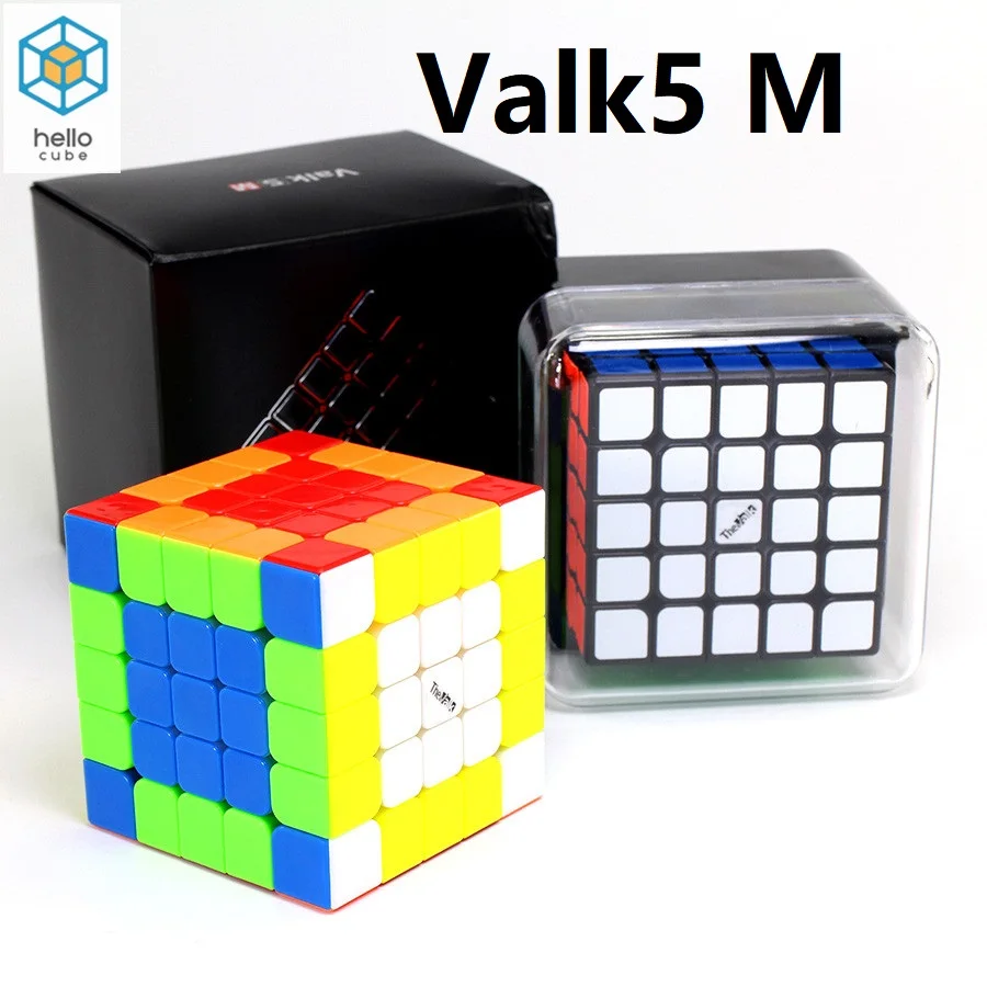 QiYi Valk5 M 5x5x5 Magnetic Magic Cube The Valk 5M magnetic magic cube ...