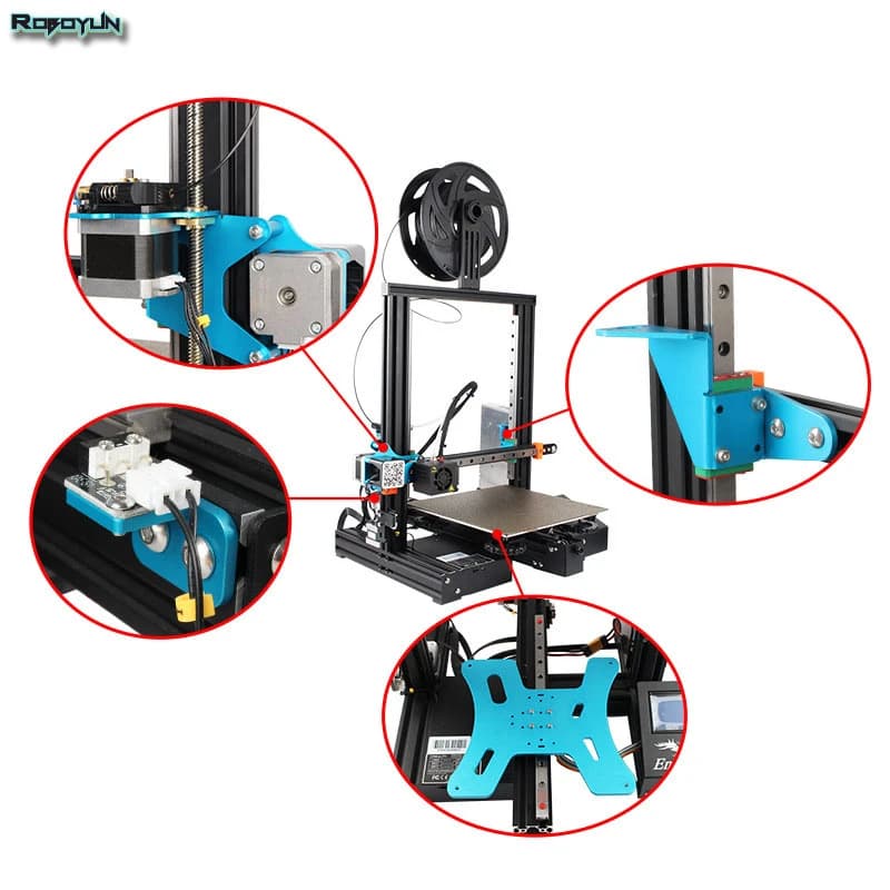 Blurolls Blv Ender 3 Pro 3d Printer Upgrade Kit Including Gates X/ybelt ...