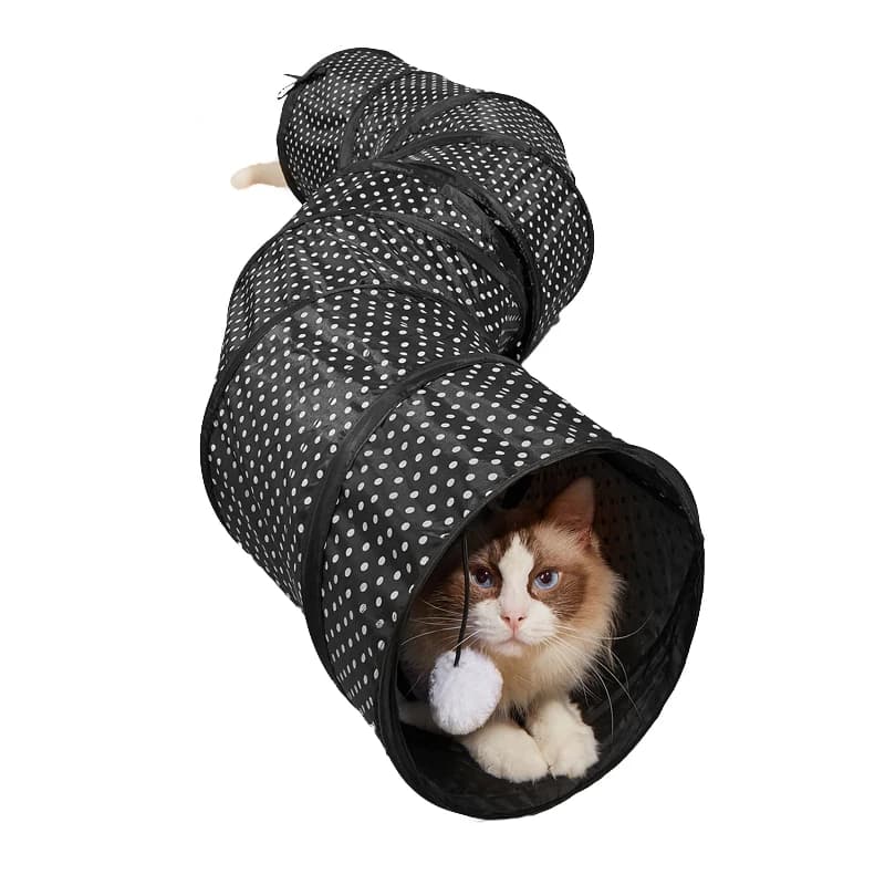 Cat Tunnel,Collapsible Outdoor Rainbow Cat Enclosures Playground,rabbit ...