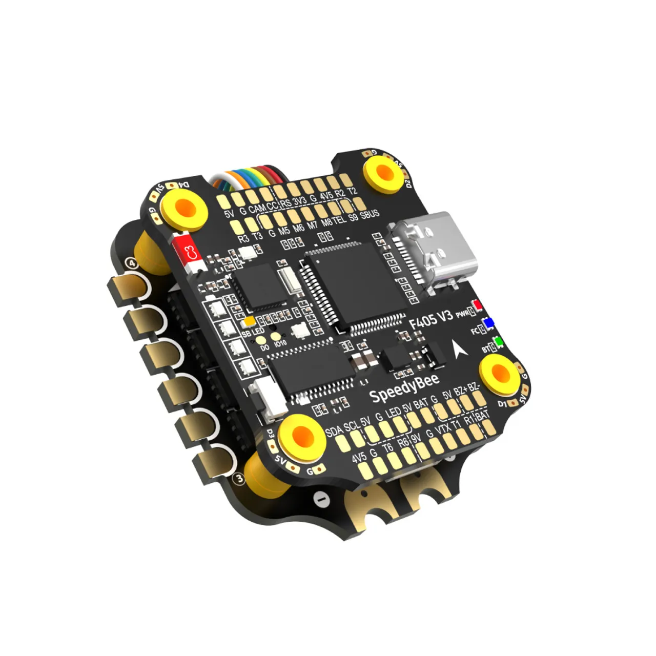 SpeedyBee-F405-V3-Flight-Control-BLS-50A-4IN1-ESC-30x30-FC-ESC-Stack ...