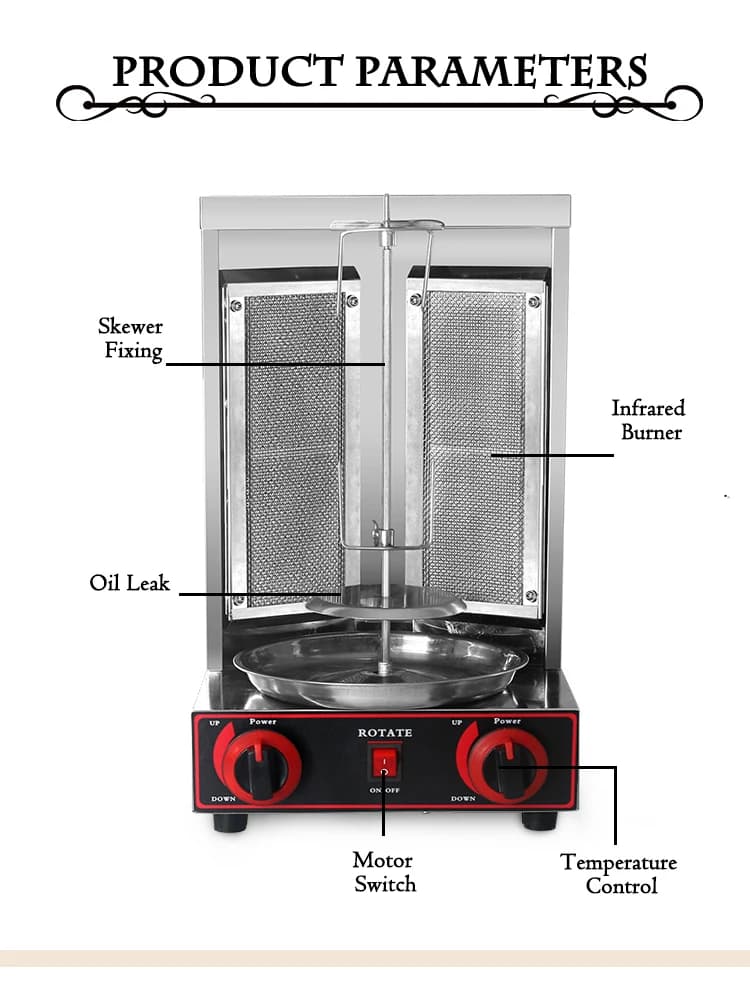 Klarstein Kebab Master Pro Vertical Rotisserie Grill